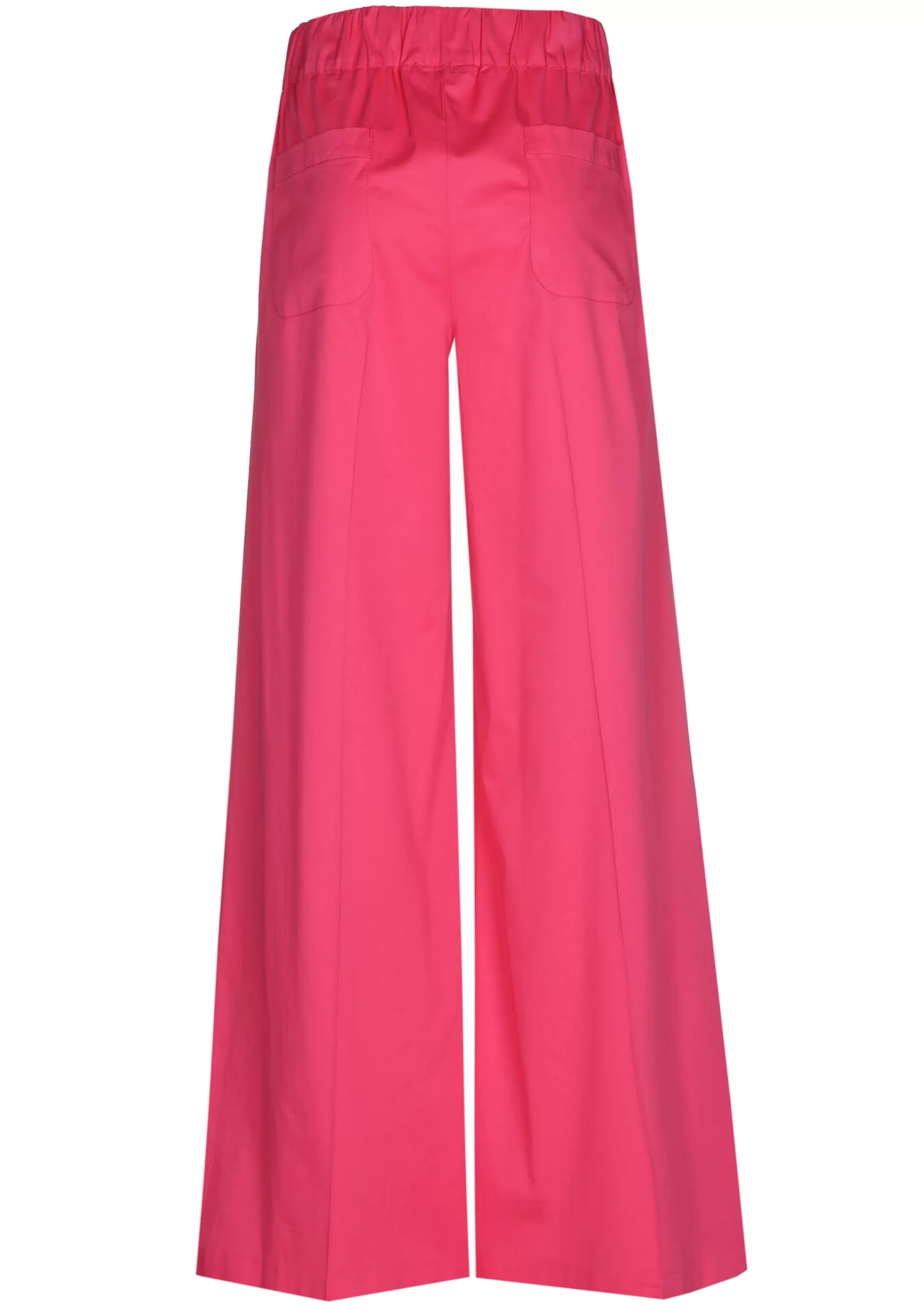 Caroline Biss 1569-74 / Comfortabele Wijde Broek In Katoen, Normal Waist*Vrouwen Broeken