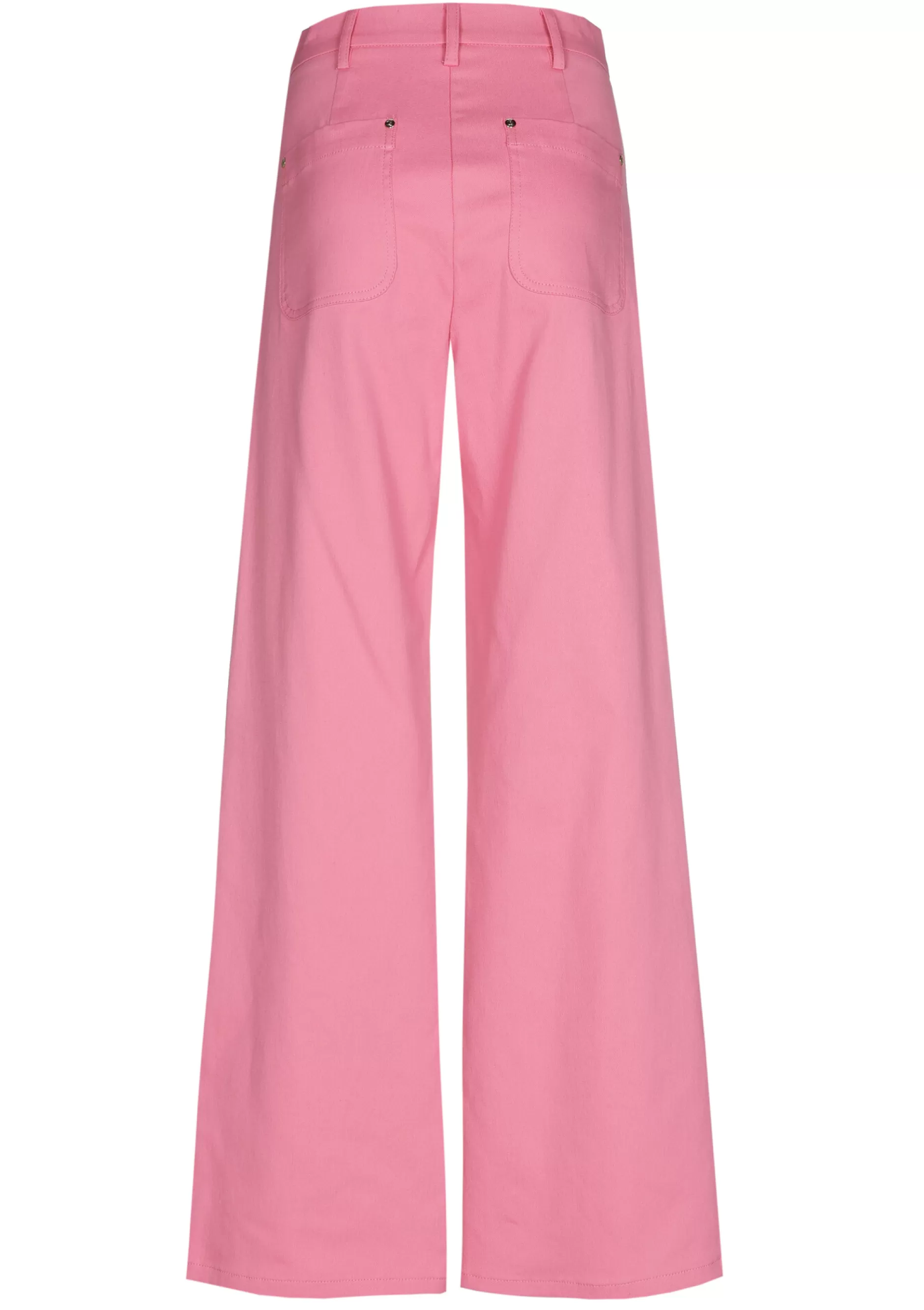 Caroline Biss 1579-71 / Comfortabele Broek In Katoen, Wijd Been, Normal Waist*Vrouwen Broeken