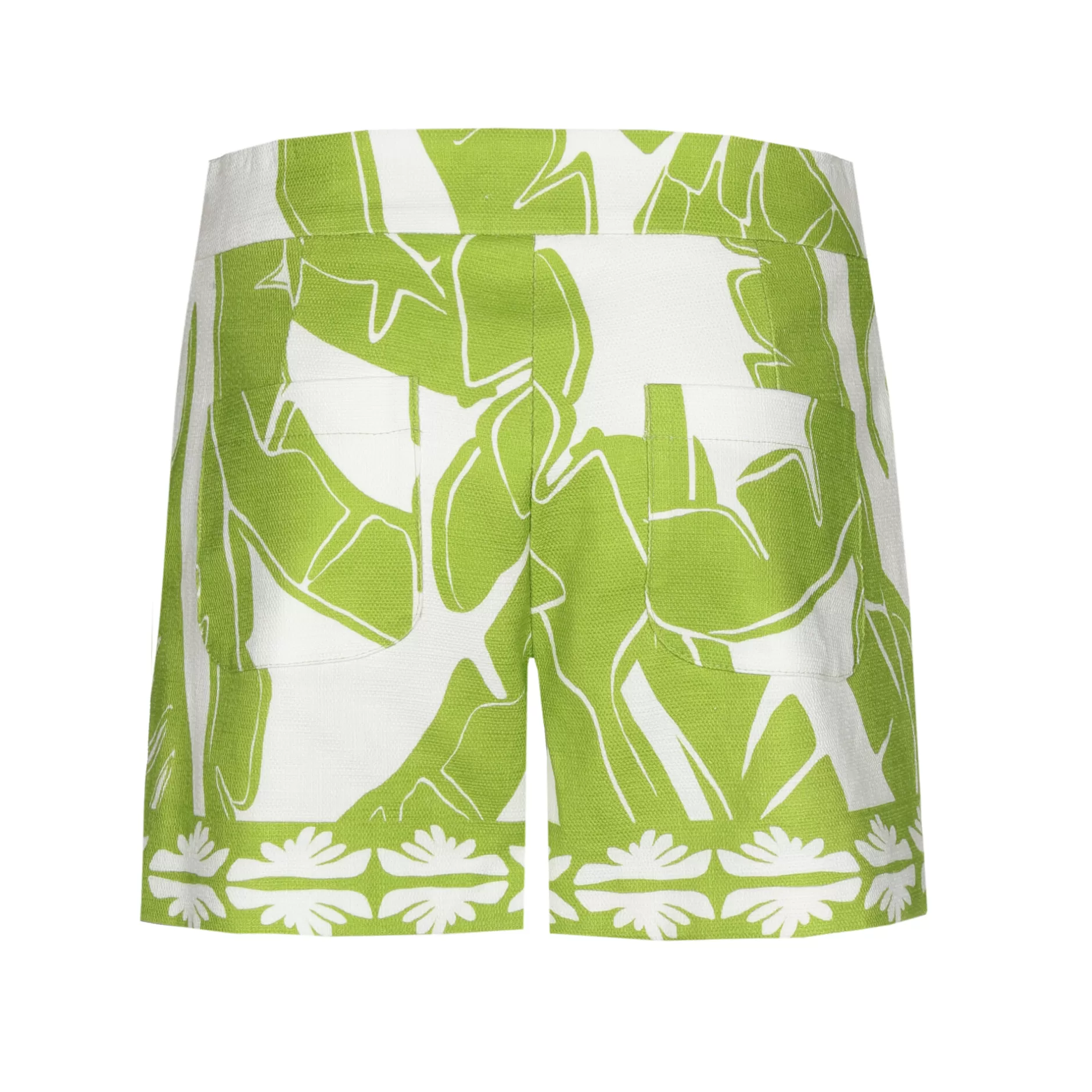 Caroline Biss 3555-79 / Comfortabele Short In Pique Katoen, Normal Waist*Vrouwen Broeken